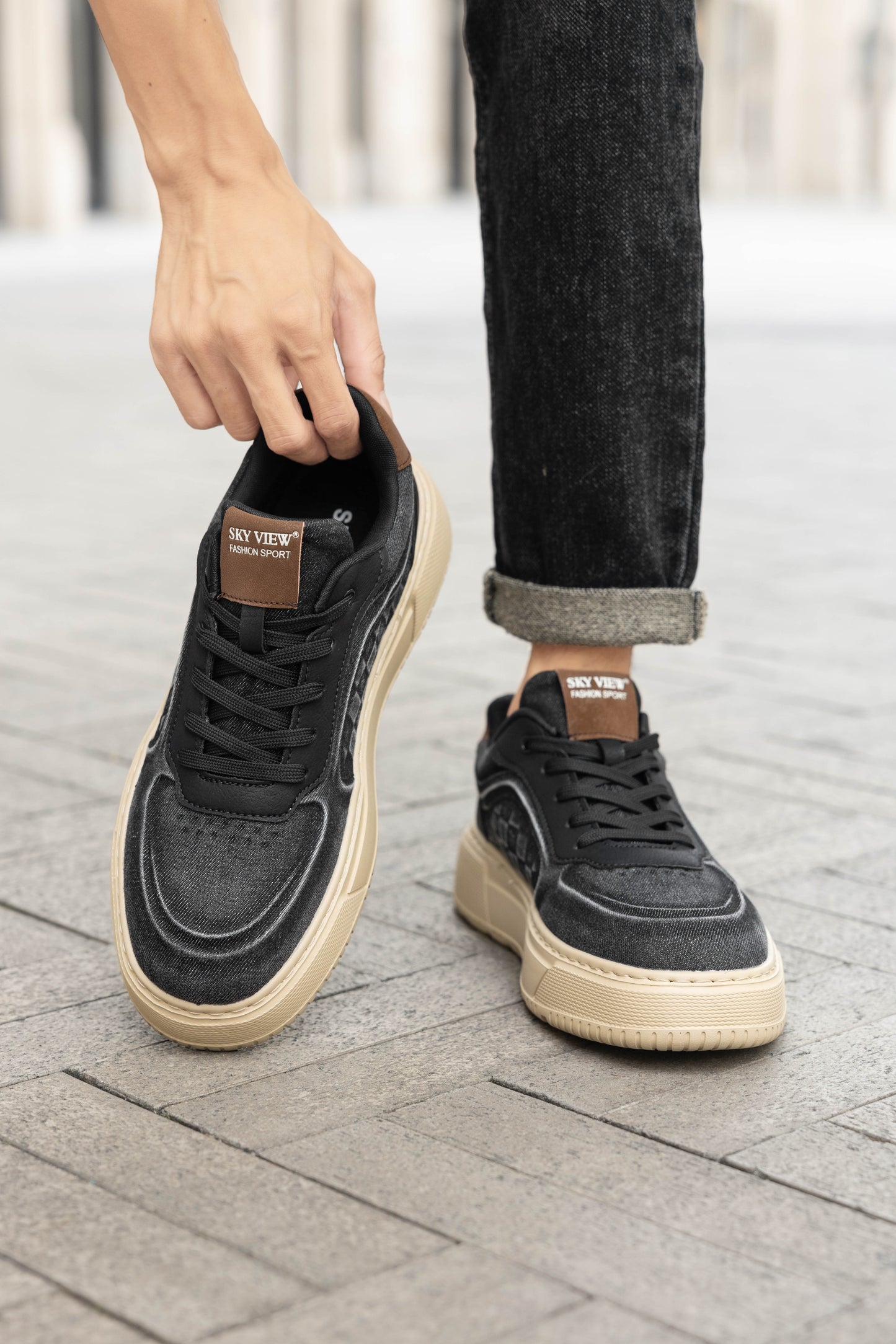 Indigo Skate Sneakers