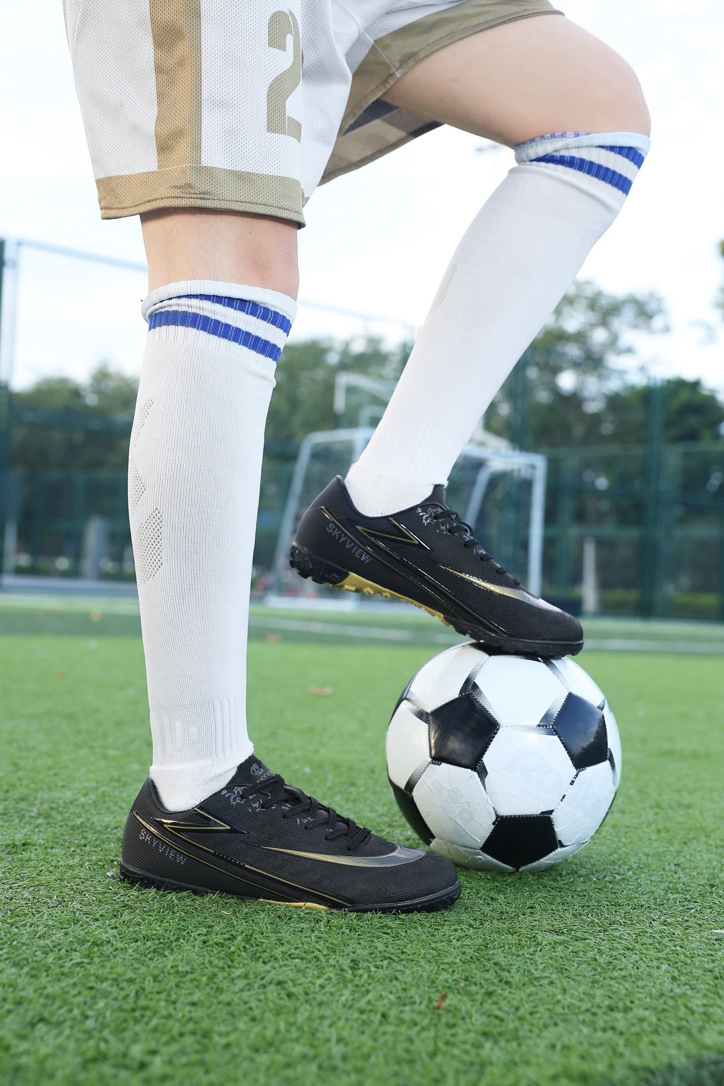 Juniors' FlashTurf Football Shoes